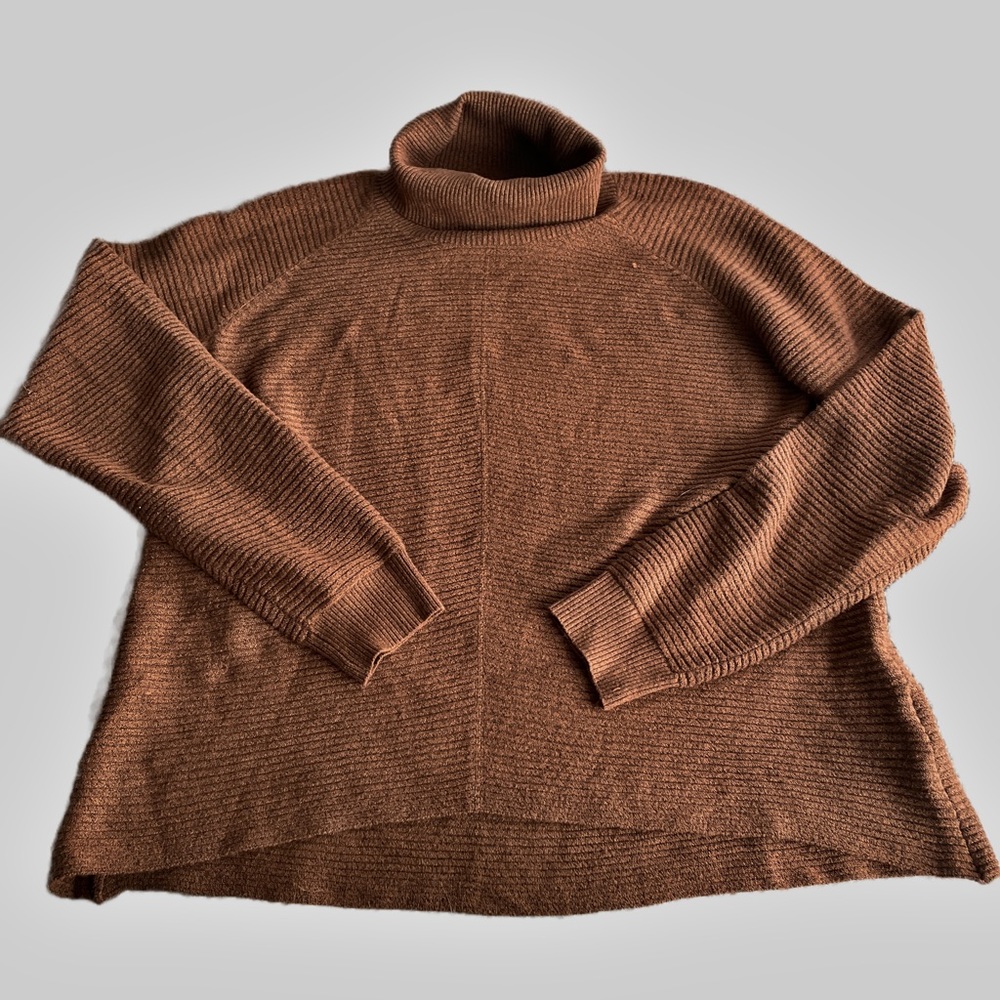 Kuhl brand cowl sweater turtleneck cozy women xl